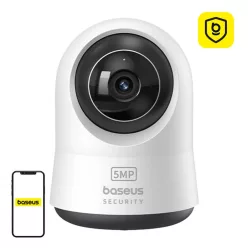 Baseus P1 Pro 3K biztonsági kamera (Fehér)