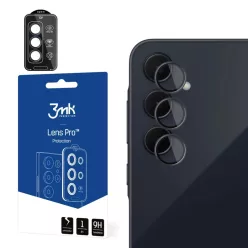   3mk Lens Protection Pro fekete üvegfólia a kamera lencséhez Samsung Galaxy A35 5G