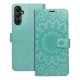 MEZZO fliptok Samsung Galaxy A05S mandala zöld tok