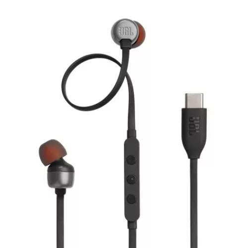 JBL Tune 310C Pure Bass fülhallgató (Type-C) Fekete EU (JBL-T310C-BLK)