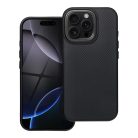 Carbon Elite Mag fliptok kompatibilis MagSafe-lel iPhone 15 Pro Max készülékhez fekete tok