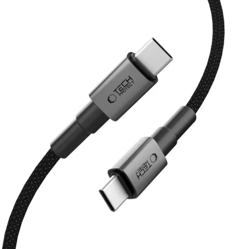Tech-protect Ultraboost Dna Type-c Kábel Pd60w/3a 50cm Vas Szürke