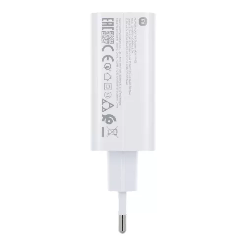 XIAOMI eredeti töltő USB A QC3.0 3A 120W MDY-14-EE fehér bulk
