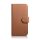 iCarer Wallet 2in1 bőr fliptok iPhone 14 Anti-RFID barna tok (WMI14220725-BN)