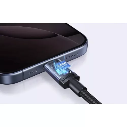 USB-C USB-C kábel Ugreen L532, 480Mbps, 0,5m