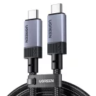 Ugreen L705 USB4 Gen 3 kábel, 240W, 40Gbps, 1m (Csillagszürke)