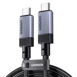   Ugreen L705 USB4 Gen 3 kábel, 240W, 40Gbps, 1m (Csillagszürke)
