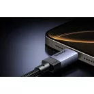 Ugreen L705 USB4 Gen 3 kábel, 240W, 40Gbps, 1m (Csillagszürke)