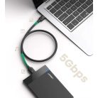 UGREEN USB 3.0 - micro USB 3.0 kábel, 0,5 m (fekete)