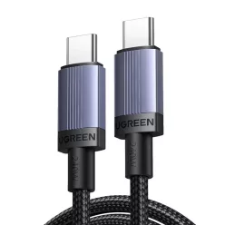   USB-C-USB-C PD Kábel Ugreen L532, 240W, 480Mbps, 3m (Szürke)
