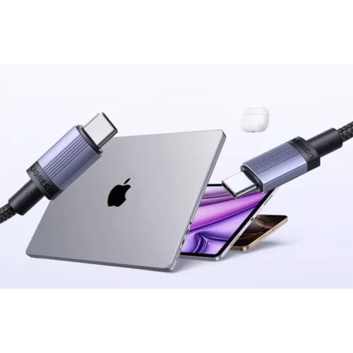 USB-C-USB-C PD Kábel Ugreen L532, 240W, 480Mbps, 3m (Szürke)