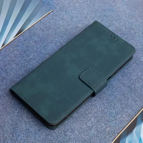 Smart Velvet tok iPhone 7 / 8 / SE 2020 sötétzöld