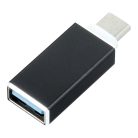 OTG USB A 3.0 (anya) - Type C (apa) adapter fekete