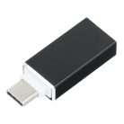 OTG USB A 3.0 (anya) - Type C (apa) adapter fekete