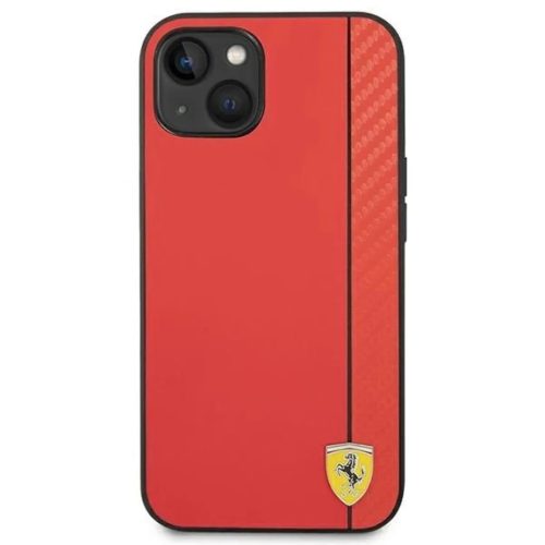 Ferrari FEHCP14MAXRE iPhone 14 Plus 6.7" piros/piros kemény tok Carbon
