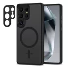 Samsung Galaxy S25 Ultra Tech-protect Magcam Magsafe matt fekete tok