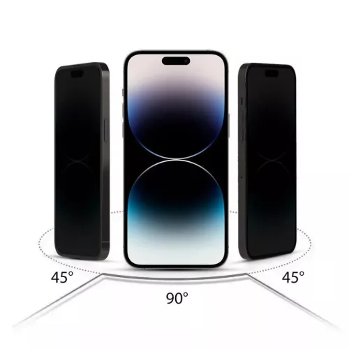 Hofi Anti Spy Glass Pro+ 2-pack Galaxy S25 Plus adatvédelmi üvegfólia