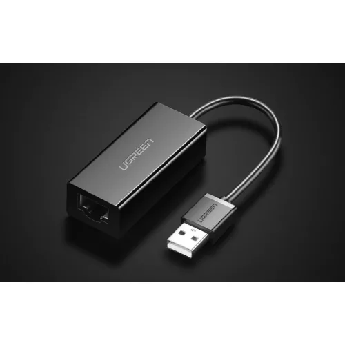 UGREEN CR110 USB-RJ45 hálózati adapter (fekete)
