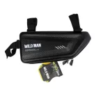 WILDMAN utazótáska váz alatti cipzárral E4 1,5L (4"-7") fekete