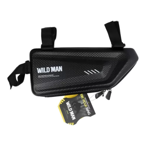 WILDMAN utazótáska váz alatti cipzárral E4 1,5L (4"-7") fekete