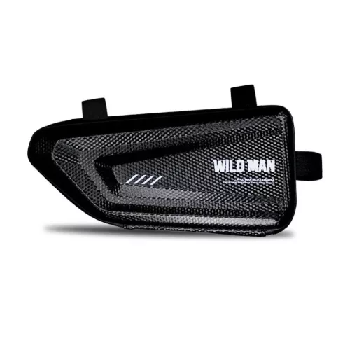 WILDMAN utazótáska váz alatti cipzárral E4 1,5L (4"-7") fekete