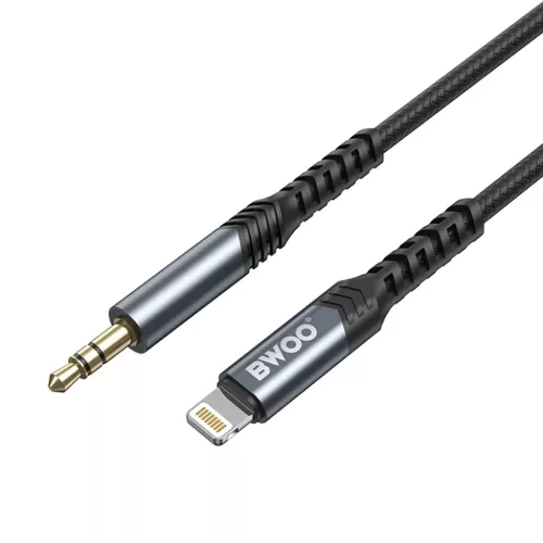 BWOO audio kábel BO-AUX068 aux 3.5mm-lightning