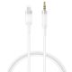 XO kábel audió NB-R279A Lightning - jack 3,5mm 1,0m fehér