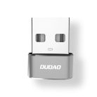 Dudao adapter USB Type-C-ről USB-re fekete (L16AC fekete)