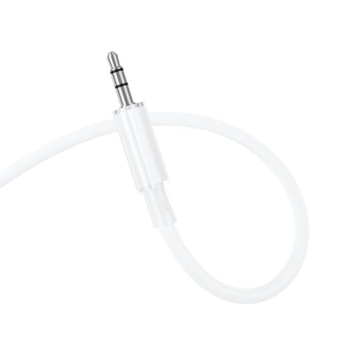 Borofone Kábel BL21 Lemon - Lightning - jack 3,5mm - 1 méter fehér