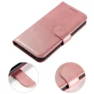 Magnet Case iPhone 14 Pro Max fliptok pénztárca állvány rózsaszín tok