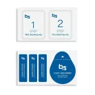 Edzett üveg Blue Star - APP IPHONE 12 mini 5D Teljes Felületfekete üvegfólia