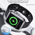 iPhone, Apple Watch, AirPods Fehér Yesido - Vezeték nélküli töltőállomás 5 az 1-ben (DS29) - Mágneses, Összecsukható, Tartó, 15W