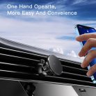 Autós tartó Yesido C160 műszerfalra és légbeömlőre, 360 fokban állítható szög - Fekete