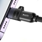 Micro-USB to Lightning Szürke Yesido OTG Adapter (GS30), 480Mpb/s, Alumínium ötvözet, 12W