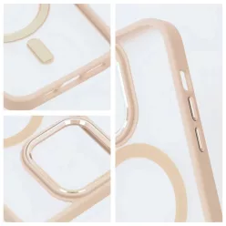   MATTE MAG COVER tok kompatibilis MagSafe-el SAMSUNG S25 ULTRA rózsaszín