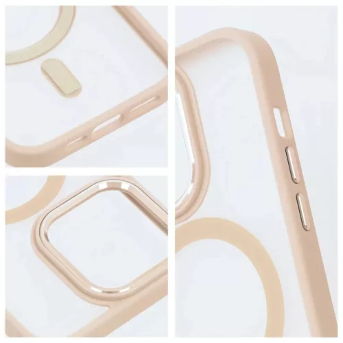 MATTE MAG COVER tok kompatibilis MagSafe-el SAMSUNG S25 ULTRA rózsaszín