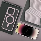 MATTE MAG COVER tok kompatibilis MagSafe-el SAMSUNG S25 ULTRA rózsaszín