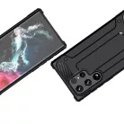Hybrid Armor tok Samsung Galaxy S25 Ultra páncélozott hibrid tok - fekete