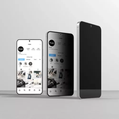 Ringke Easy Slide 2-pack Privacy üvegfólia Samsung Galaxy S25 Plus