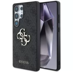  GUESS tok Samsung Galaxy S25 Ultra GUHCS25L4GMGGR (4G PU Big Logo) fekete tok