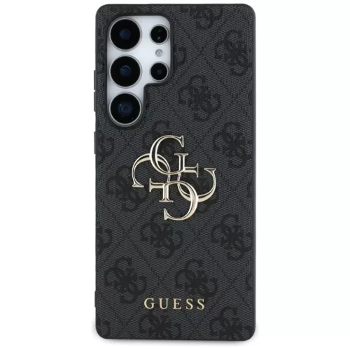 GUESS tok Samsung Galaxy S25 Ultra GUHCS25L4GMGGR (4G PU Big Logo) fekete tok