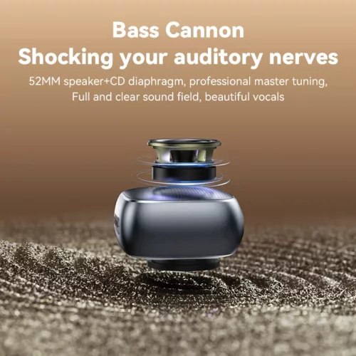 Yesido Hordozható Bluetooth Hangszóró YSW24 Mini fekete