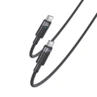 Yesido kábel CA160 fonott - Type C Type C-hez - PD 60W 1,2 méter fekete