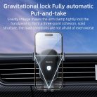 Yesido Gravity autós telefontartó C243 szellőzőre fekete