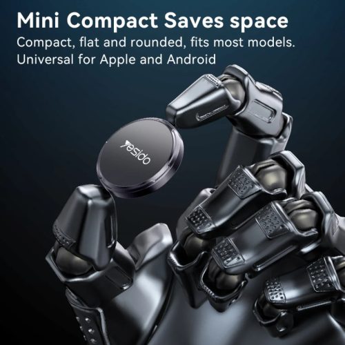 Yesido mágneses autós tartó C211 műszerfalra fekete