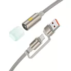 HOCO kábel USB A / Type C LED fénnyel UA38C arany