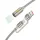 HOCO kábel USB A / Type C LED fénnyel UA38C arany