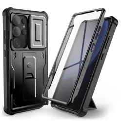 Tech-protect Kevlar Cam+ Galaxy S25 Ultra fekete tok