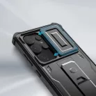 Tech-protect Kevlar Cam+ Galaxy S25 Ultra fekete tok