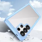 Szilikon tok Outer Space tok zselés kerettel Samsung Galaxy S25 Ultra - kék tok